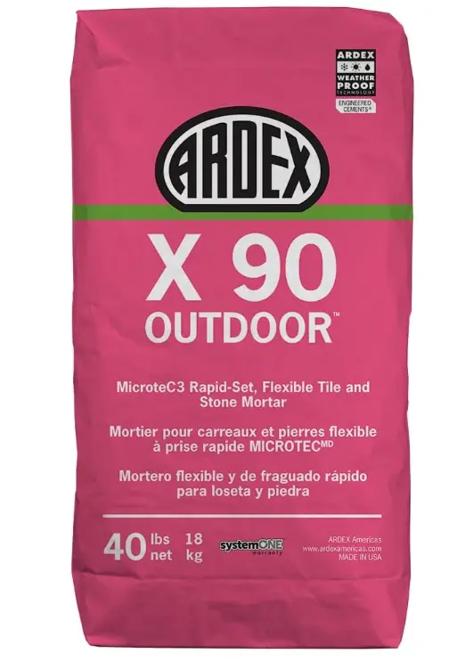ARDEX X 90 OUTDOOR MicroteC3 Mortar