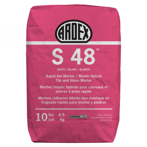 [12475] ARDEX S 48 Rapid-Set Thin Set Mortar/Mastic Hybrid 