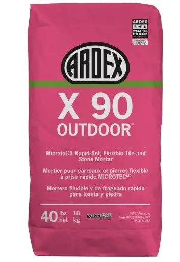 ARDEX X 90 OUTDOOR MicroteC3 Mortar